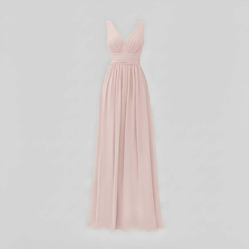 Sleeveless V-Neck Maxi Dress | Women's Fashion
