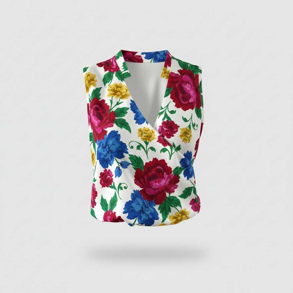 V-Neck Summer Top | Women's Top for Casual Wear