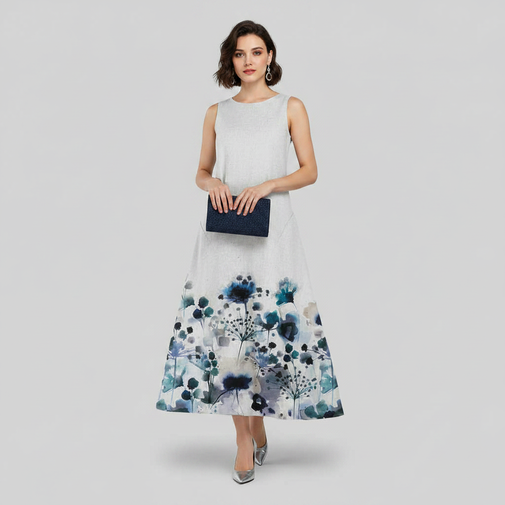 Floral Midi Dress | Women's Summer Fashion