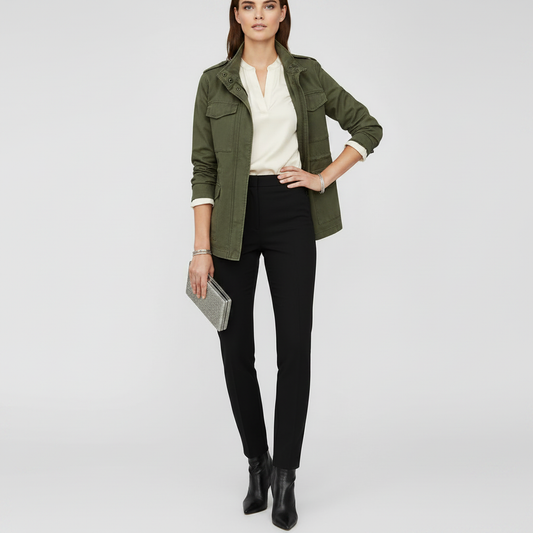 Modern Women's Zipper Jacket | Casual Outerwear
