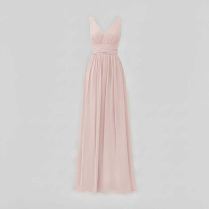 Sleeveless V-Neck Maxi Dress | Women's Fashion