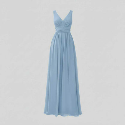Sleeveless V-Neck Maxi Dress | Women's Fashion