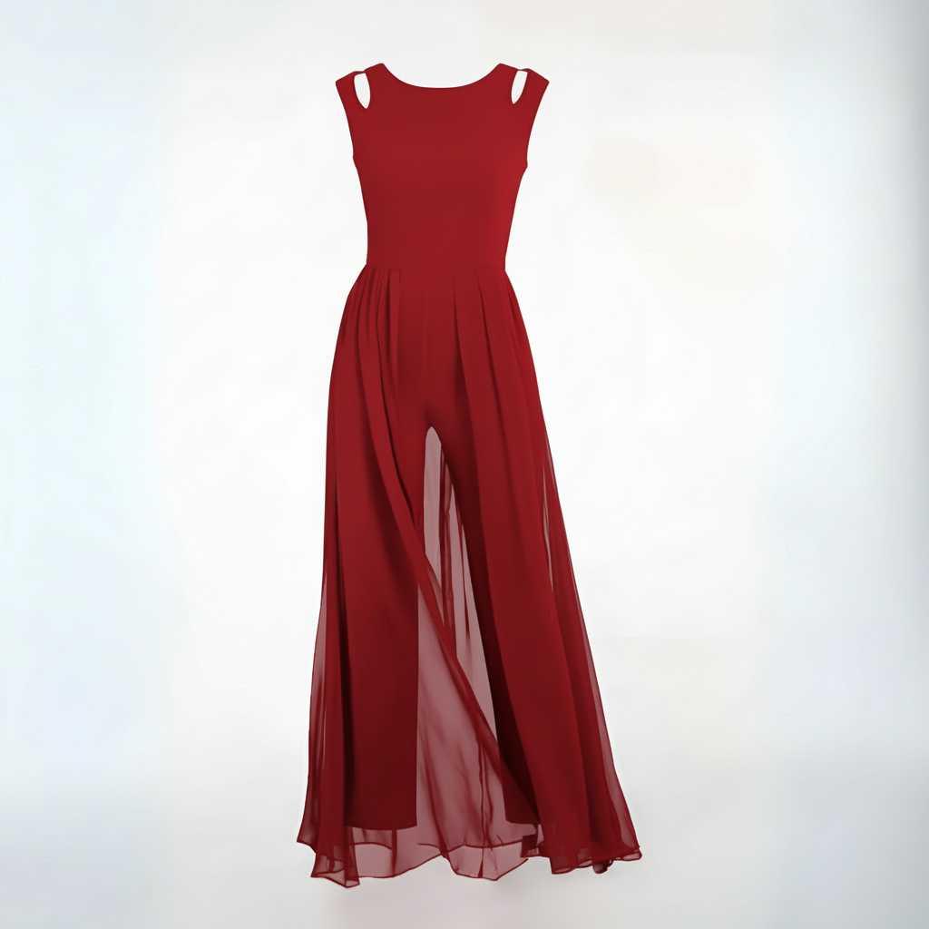 Sleeveless Wide Leg Jumpsuit | Women's Jumpsuit Summer Fashion