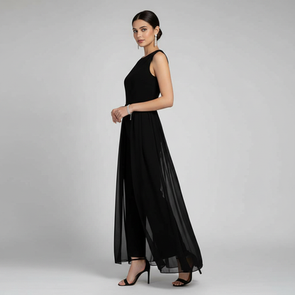 Sleeveless Wide Leg Jumpsuit | Women's Jumpsuit Summer Fashion