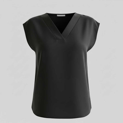 V-Neck Summer Blouse | Women's Blouse for Warm Days