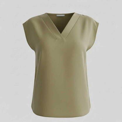 V-Neck Summer Blouse | Women's Blouse for Warm Days