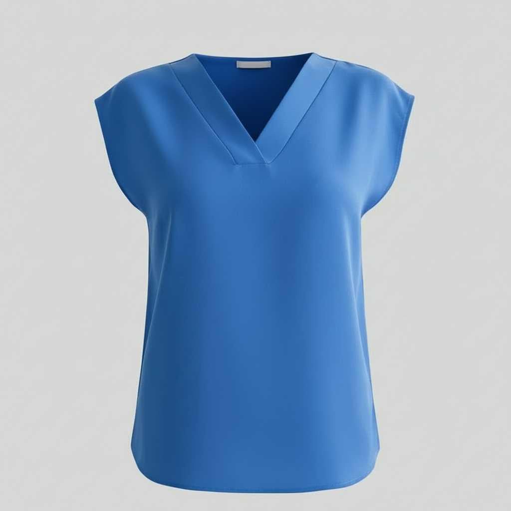 V-Neck Summer Blouse | Women's Blouse for Warm Days