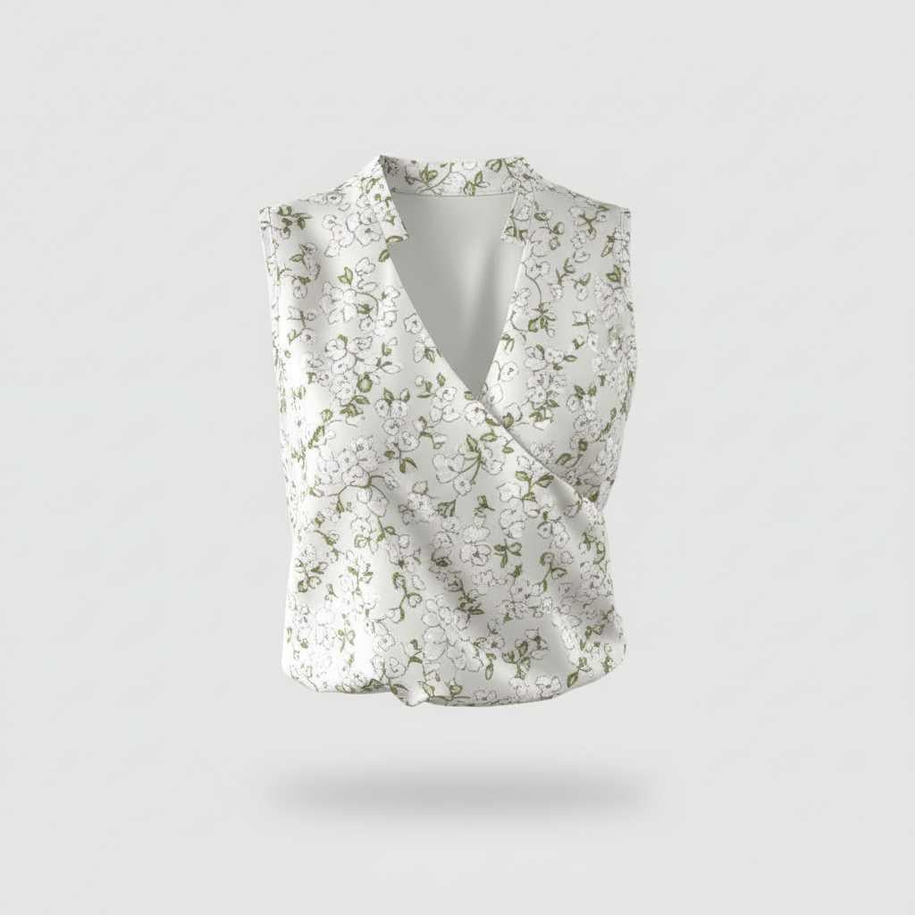 V-Neck Summer Top | Women's Top for Casual Wear